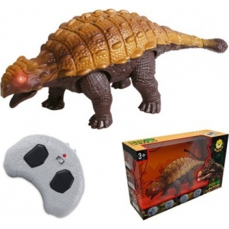Динозавр ANKYLOSAURUS на РУ (свет,звук) в коробке горят глаза,открывает рот,виляет хвостом,ходит,рычит 6668
Динозавр ANKYLOSAURUS на РУ (свет,звук) в коробке горят глаза,открывает рот,виляет хвостом,ходит,рычит 6668