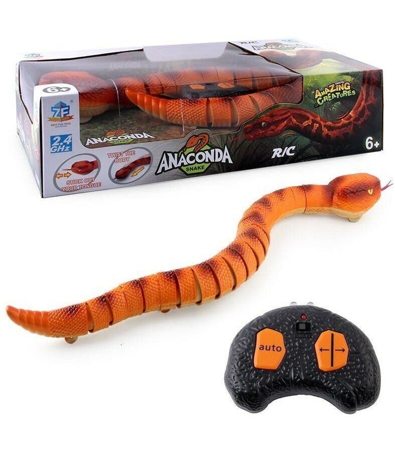 Анаконда на РУ в коробке подвижный язык;движение вперед,налево и направо 7707
Анаконда на РУ в коробке подвижный язык;движение вперед,налево и направо 7707