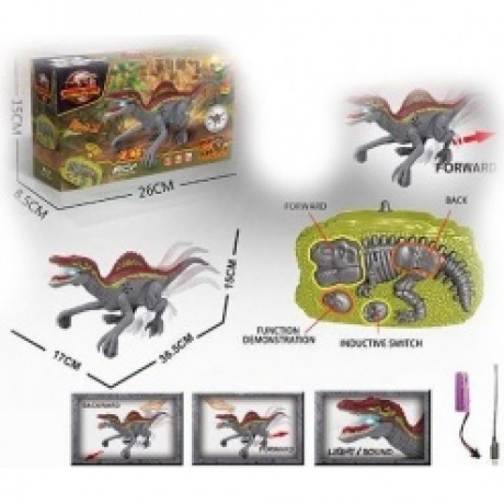 Динозавр ANCIENT на РУ (свет,звук) серый/бежевый в коробке аккумулятор,ЗУ;движение вперед-назад,сенсорное управление NY058-B
Динозавр ANCIENT на РУ (свет,звук) серый/бежевый в коробке аккумулятор,ЗУ;движение вперед-назад,сенсорное управление NY058-B