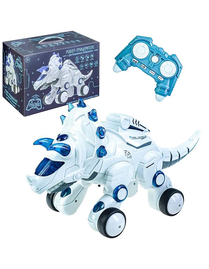 Динозавр Трицератопс на РУ (свет,звук,пар) в коробке с аккумулятором;танцы,движение в 4 направлениях ZYB-B3673
Динозавр Трицератопс на РУ (свет,звук,пар) в коробке с аккумулятором;танцы,движение в 4 направлениях ZYB-B3673