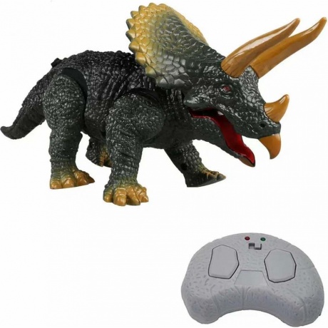 Динозавр TRICERATOPS на РУ (свет,звук) в коробке светятся глаза,кивает головой,ходит,рычит 9988B хорошее состояние
Динозавр TRICERATOPS на РУ (свет,звук) в коробке светятся глаза,кивает головой,ходит,рычит 9988B хорошее состояние