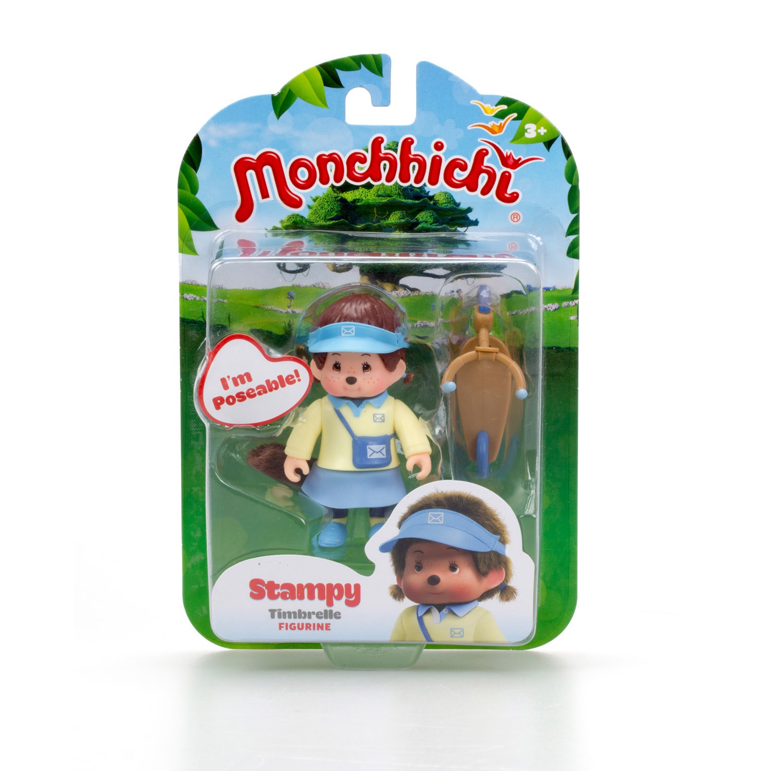 Фигурка Monchhichi Стэмпи с аксессуаром
Фигурка Monchhichi Стэмпи с аксессуаром