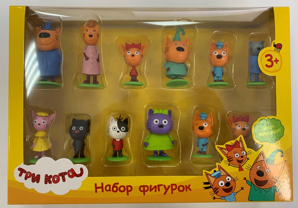Коллекционные фигурки 1TOY "Три кота" с пазлом, в ассортименте
Коллекционные фигурки 1TOY "Три кота" с пазлом, в ассортименте