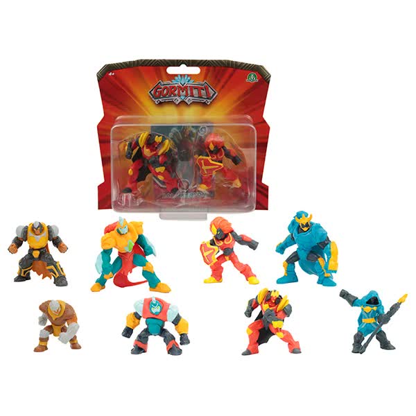Игрушка Gormiti Коллекционные фигурки 5 см, в блистере, 2 шт. в наборе (4 набора в ассорт.) GRM25000
Игрушка Gormiti Коллекционные фигурки 5 см, в блистере, 2 шт. в наборе (4 набора в ассорт.) GRM25000