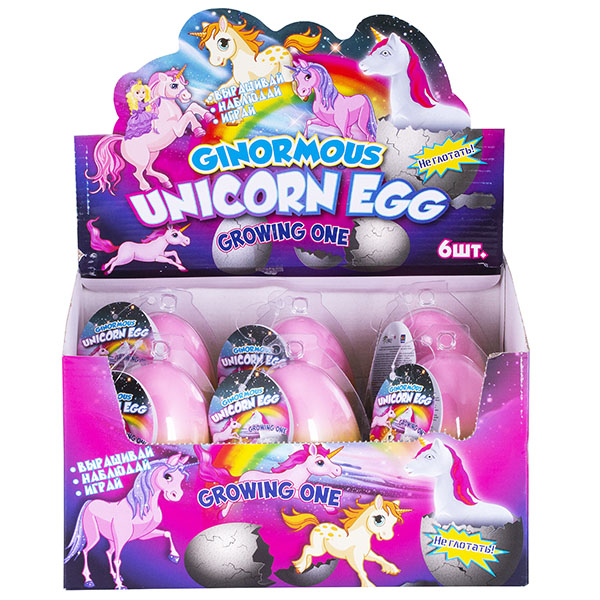 Игрушка яйцо с единорогом, растущим в воде, большое в асс
Игрушка яйцо с единорогом, растущим в воде, большое в асс