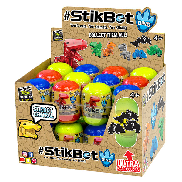 Игрушка Stikbot. Динозавр в яйце 
Игрушка Stikbot. Динозавр в яйце
