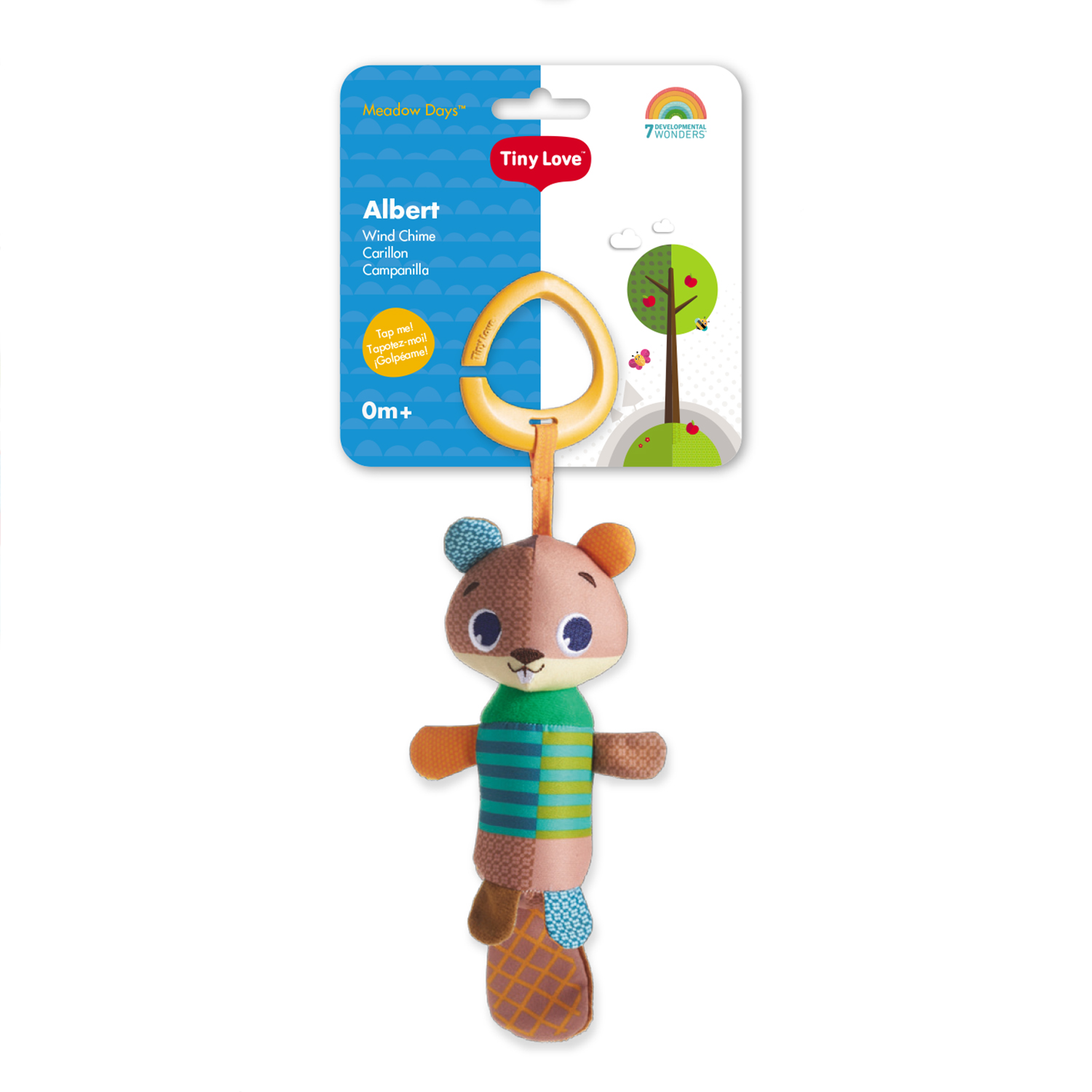 Игрушка колокольчик Tiny Love "Бобрик
Игрушка колокольчик Tiny Love "Бобрик