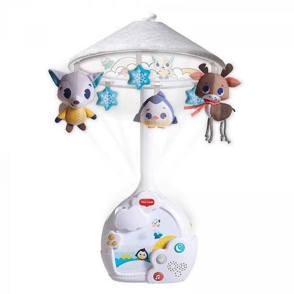 Универсальный музыкальный мобиль Tiny Love "Полярная сказка"
Универсальный музыкальный мобиль Tiny Love "Полярная сказка"