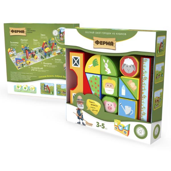 Пластиковые кубики MAGNETICUS "Ферма"
Пластиковые кубики MAGNETICUS "Ферма"