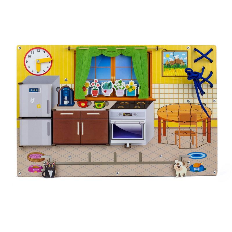 Бизиборд WOODLANDTOYS 112301 Кухня
Бизиборд WOODLANDTOYS 112301 Кухня