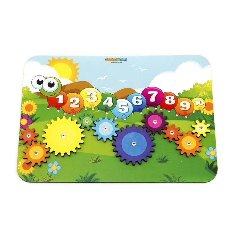Бизиборд WOODLANDTOYS 116102 Шестеренки.Веселая гусеница
Бизиборд WOODLANDTOYS 116102 Шестеренки.Веселая гусеница