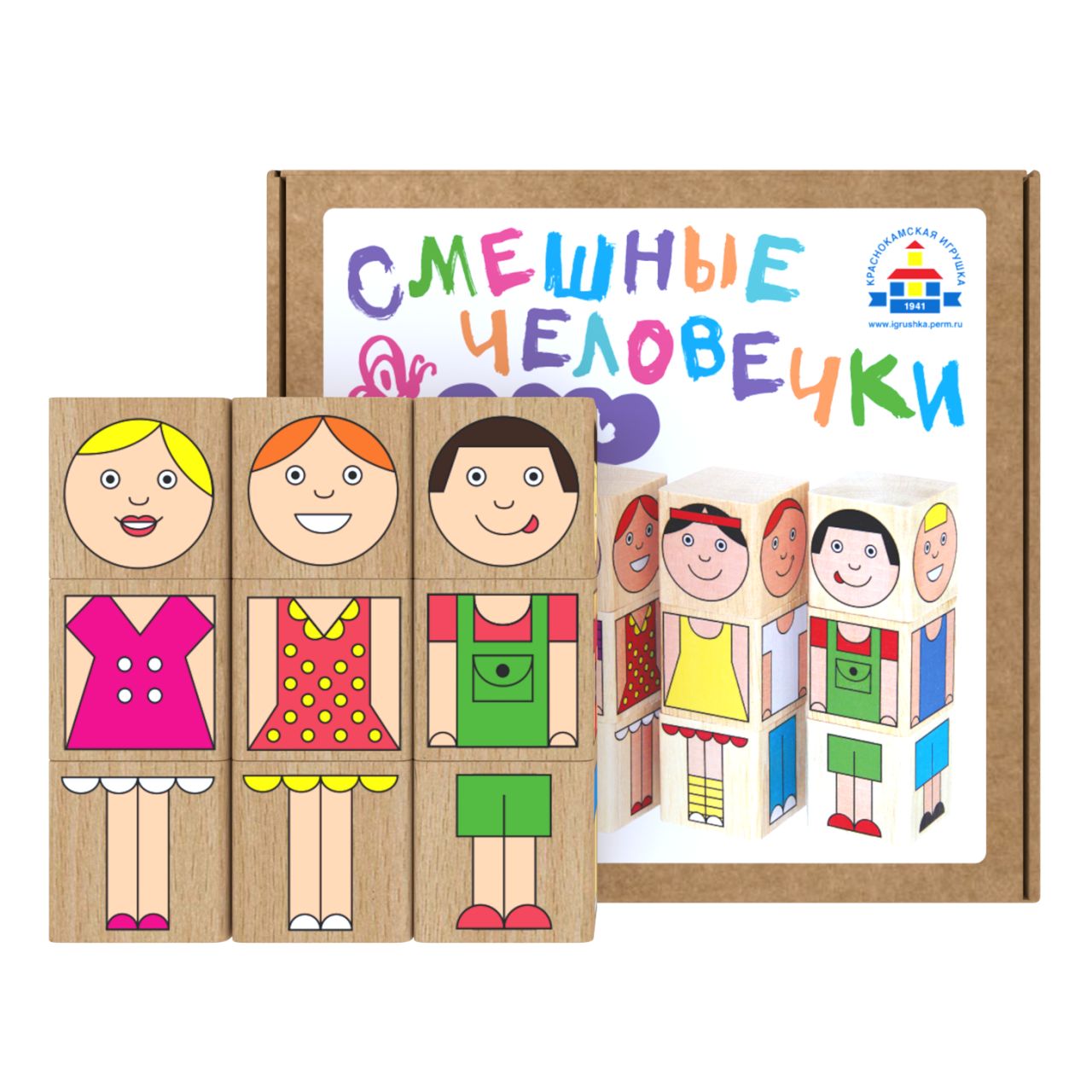 Кубики Краснокамская Игрушка КУБ-09 Смешные человечки
Кубики Краснокамская Игрушка КУБ-09 Смешные человечки