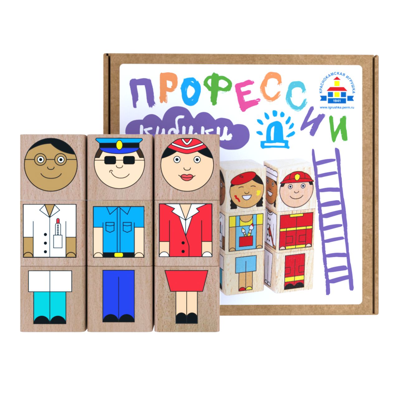 Кубики Краснокамская Игрушка КУБ-12 Профессии
Кубики Краснокамская Игрушка КУБ-12 Профессии