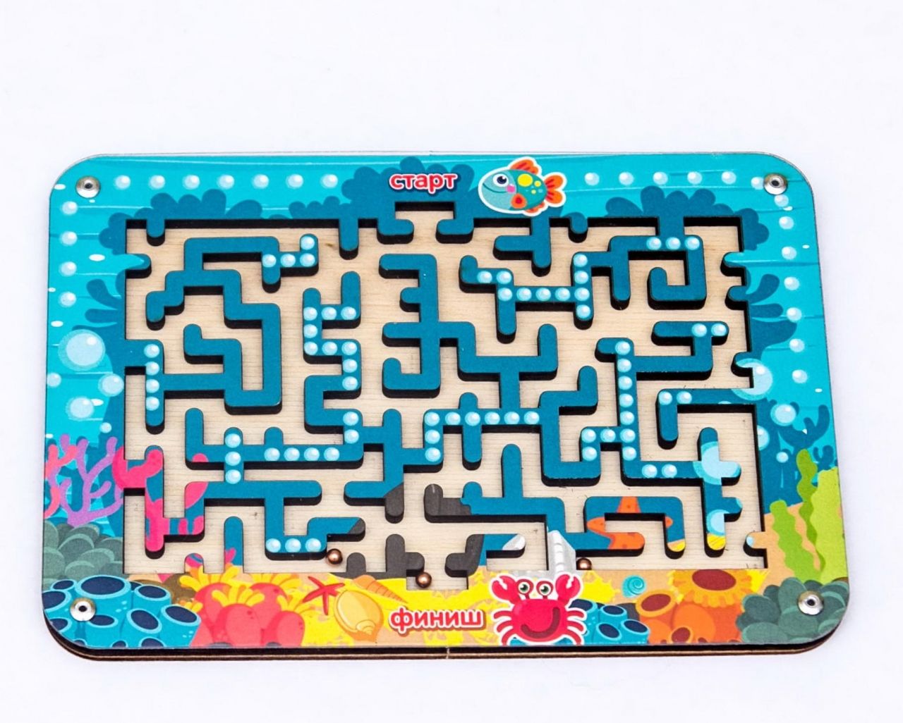 Лабиринт WOODLANDTOYS 018101 с шариками 
Лабиринт WOODLANDTOYS 018101 с шариками