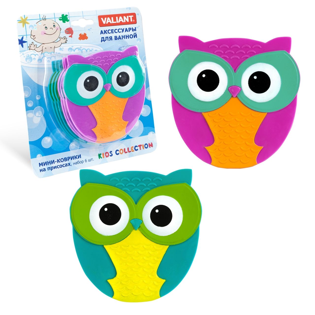 Набор VALIANT K6-9972 мини-коврики Совёнок
Набор VALIANT K6-9972 мини-коврики Совёнок