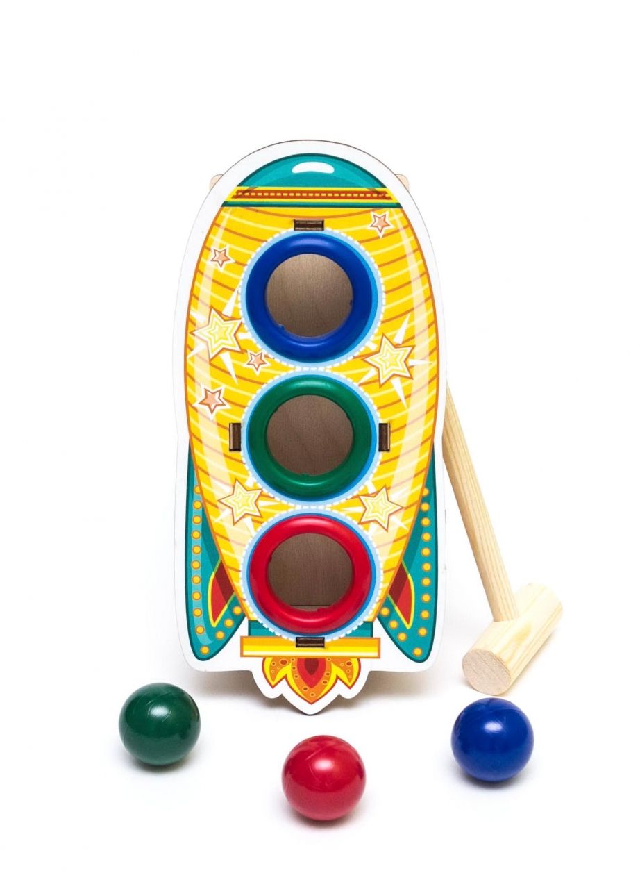 Стучалка WOODLANDTOYS 115205 Ракета
Стучалка WOODLANDTOYS 115205 Ракета