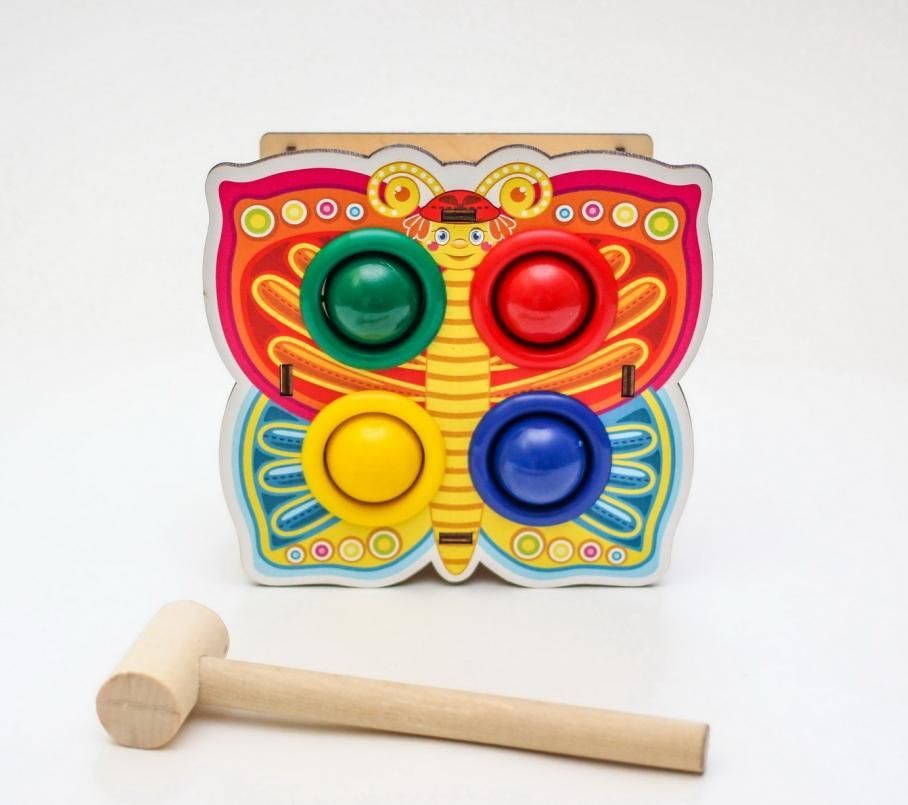 Стучалка WOODLANDTOYS 115301 Бабочка
Стучалка WOODLANDTOYS 115301 Бабочка