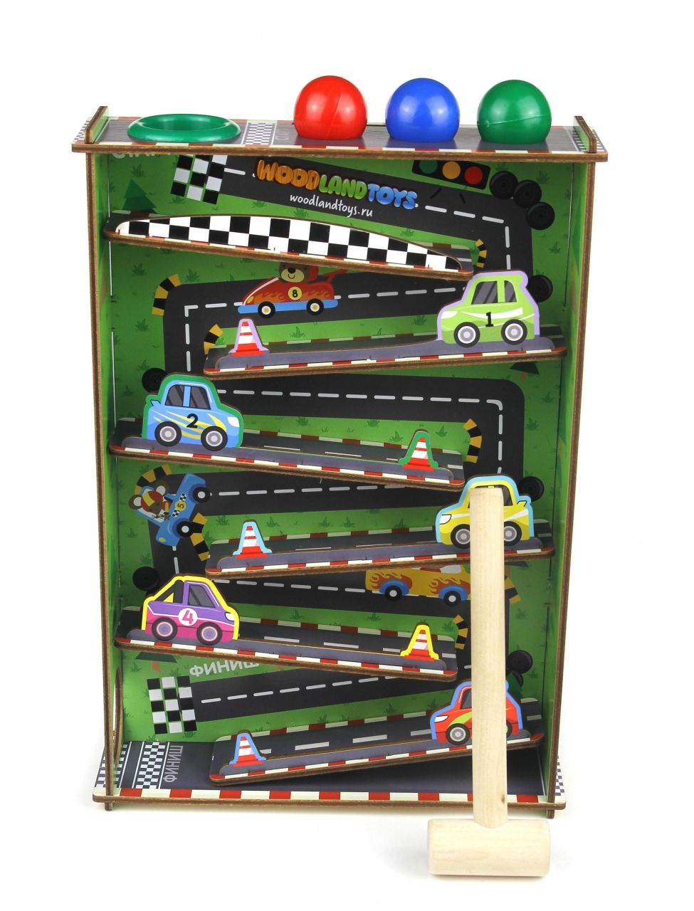 Стучалка WOODLANDTOYS 140102 Горки. Автодром
Стучалка WOODLANDTOYS 140102 Горки. Автодром