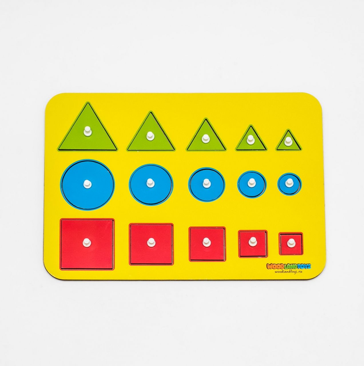 Рамка-вкладыш WOODLANDTOYS 81201 Монтессори. Больше-меньше
Рамка-вкладыш WOODLANDTOYS 81201 Монтессори. Больше-меньше