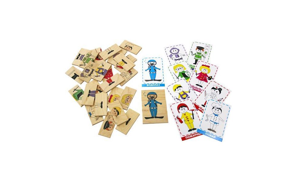 Логическая игра Краснокамская Игрушка ЛИ-07 Профессии
Логическая игра Краснокамская Игрушка ЛИ-07 Профессии