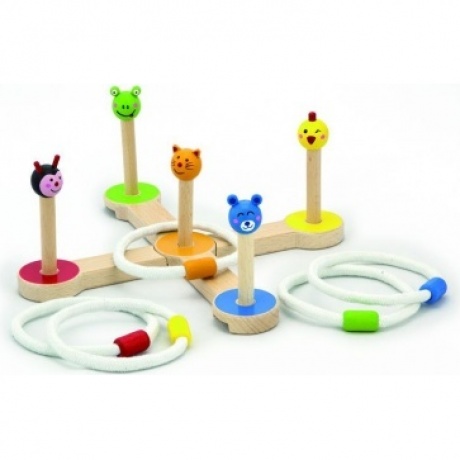 Игра Кольцеброс в коробке основание,5 колышков с животными,5 колец VIGA VG50174
Игра Кольцеброс в коробке основание,5 колышков с животными,5 колец VIGA VG50174