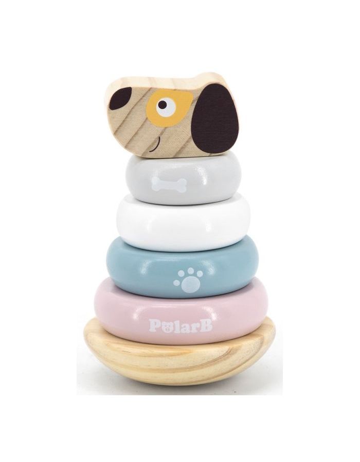 Пирамидка "Щенок" VIGA 44042
Пирамидка "Щенок" VIGA 44042