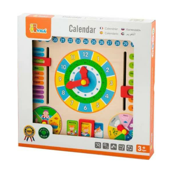 Игровой модуль "Календарь" VIGA 59872
Игровой модуль "Календарь" VIGA 59872