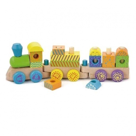 Конструктор"Поезд"15 дет.+3 платформы с колесами в коробке VIGA VG50572
Конструктор"Поезд"15 дет.+3 платформы с колесами в коробке VIGA VG50572