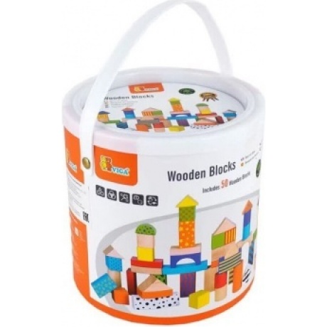 Конструктор "Городок" 50 деталей в ведре VIGA VG59695
Конструктор "Городок" 50 деталей в ведре VIGA VG59695