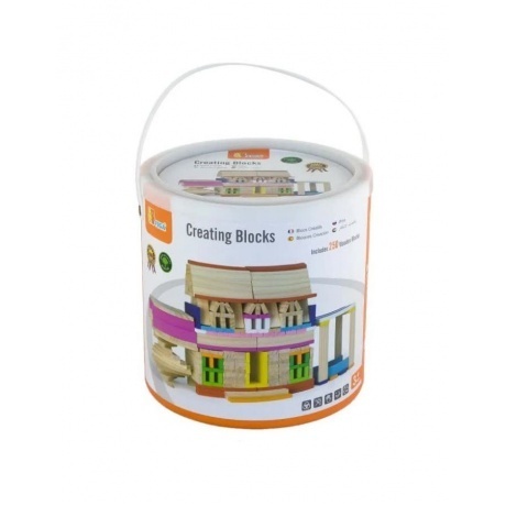 Конструктор 250 дет. в ведре(В22см/D22.5см) VIGA 50956
Конструктор 250 дет. в ведре(В22см/D22.5см) VIGA 50956