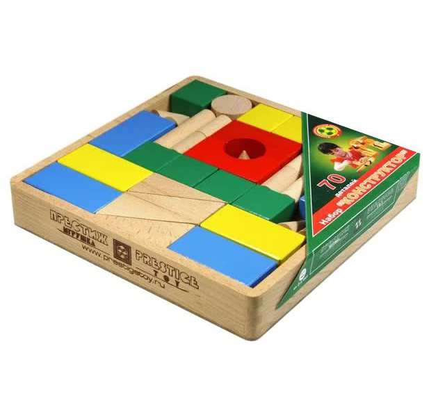 Конструктор цветной 70 деталей Престиж-Игрушка КЦ2301
Конструктор цветной 70 деталей Престиж-Игрушка КЦ2301