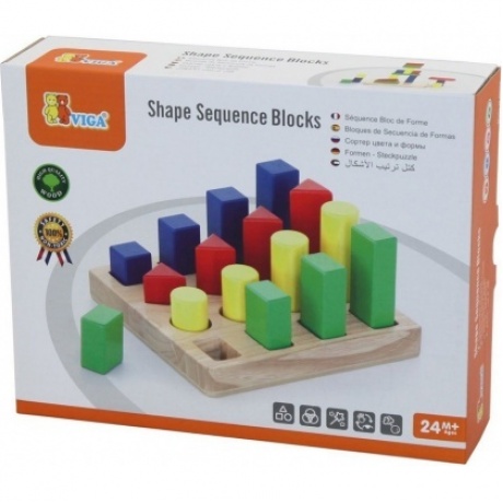 Игра "Блочные геометрические фигуры" в кор. VIGA 51367
Игра "Блочные геометрические фигуры" в кор. VIGA 51367