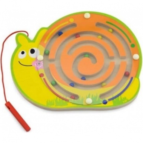 Магнитный лабиринт Улитка в коробке основане-поле,палочка с магнитом,разноцветные шарики VIGA 59966
Магнитный лабиринт Улитка в коробке основане-поле,палочка с магнитом,разноцветные шарики VIGA 59966