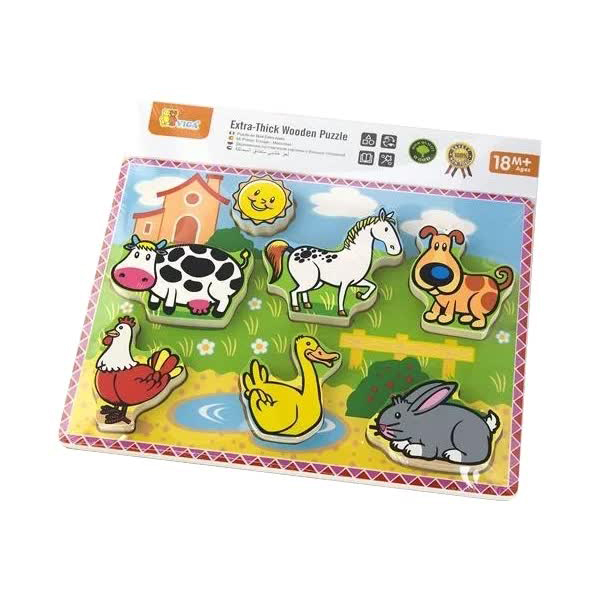 Пазл "Ферма" 7 деталей, в пленке VIGA VG56438
Пазл "Ферма" 7 деталей, в пленке VIGA VG56438