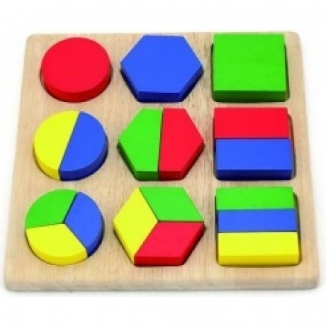 Блочный пазл "Собери фигуры" (дерево) в коробке VIGA VG58573
Блочный пазл "Собери фигуры" (дерево) в коробке VIGA VG58573