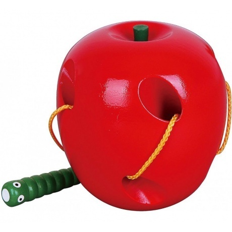 Шнуровка "Яблоко"(дерево)в коробке VIGA 56276
Шнуровка "Яблоко"(дерево)в коробке VIGA 56276