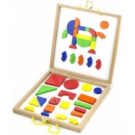 Магнитная мозайка в чемодане 42 магнитные детали разных форм и цветов VIGA 59687
Магнитная мозайка в чемодане 42 магнитные детали разных форм и цветов VIGA 59687