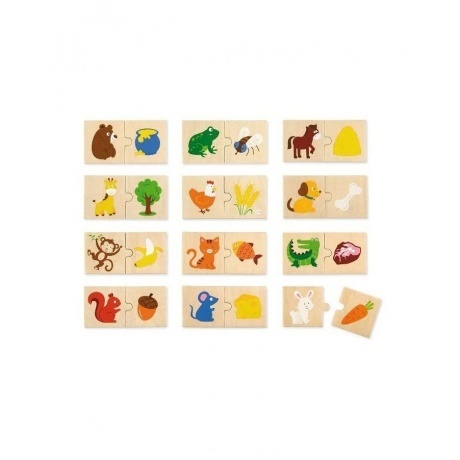 Пазл магнитный Кто что ест(24 эл)в коробке VIGA 51607
Пазл магнитный Кто что ест(24 эл)в коробке VIGA 51607