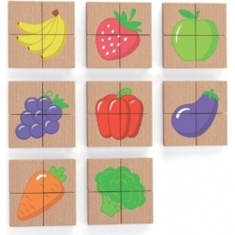 Магнитный пазл Фрукты (32 дет.) VIGA 50700
Магнитный пазл Фрукты (32 дет.) VIGA 50700