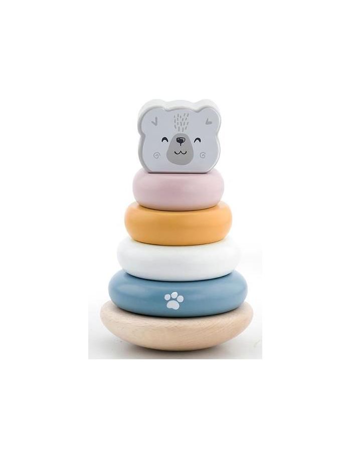 Пирамидка Белый медведь VIGA 44005
Пирамидка Белый медведь VIGA 44005