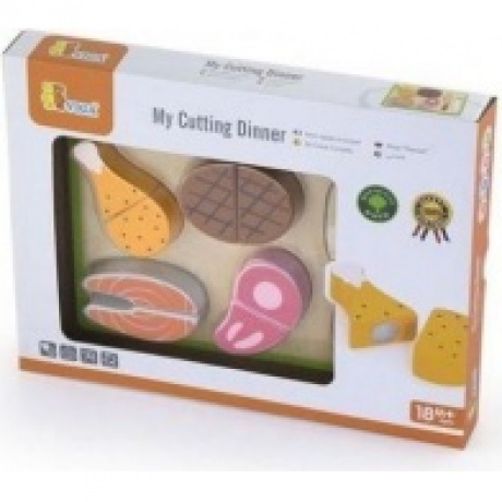 Набор "Режем ужин" (дерево)в коробке в наборе: 3 продукта, нож,доска VIGA VG50980
Набор "Режем ужин" (дерево)в коробке в наборе: 3 продукта, нож,доска VIGA VG50980