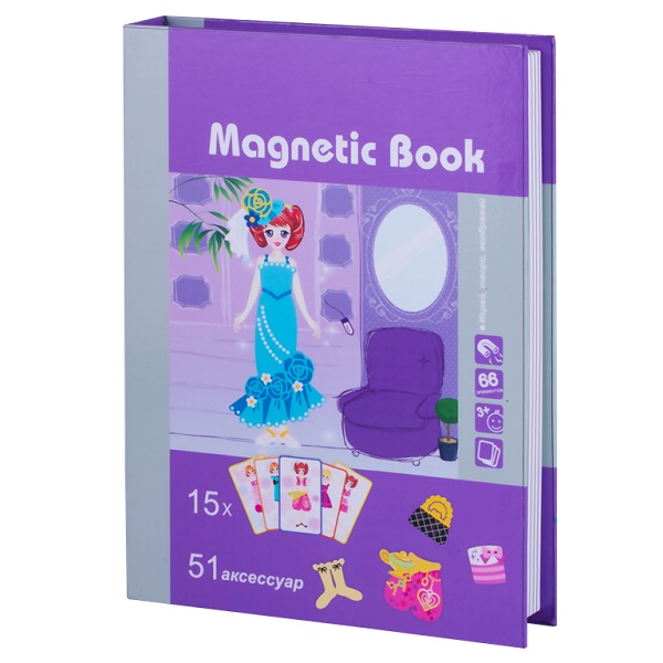 Развивающая игра Magnetic Book Кокетка
Развивающая игра Magnetic Book Кокетка