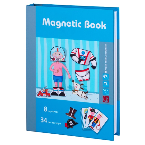 Развивающая игра Magnetic Book Интересные профессии
Развивающая игра Magnetic Book Интересные профессии