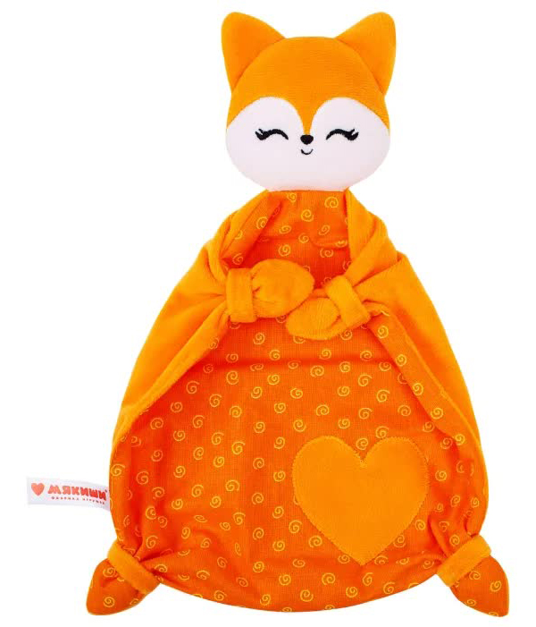 Игрушка-комфортер "Лисичка Апельсинка" (Мякиши) 615
Игрушка-комфортер "Лисичка Апельсинка" (Мякиши) 615