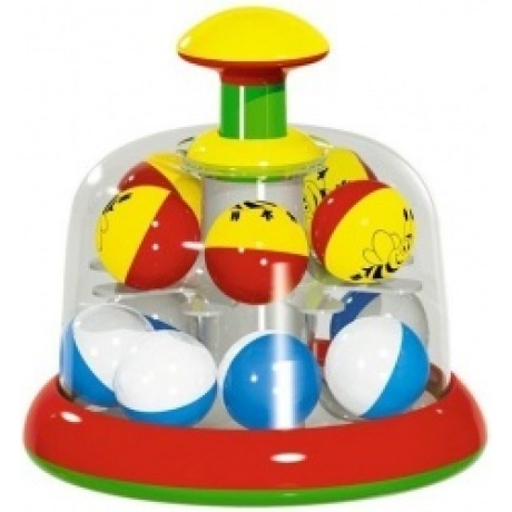 Юла-карусель с шариками 17 см в пакете 01323
Юла-карусель с шариками 17 см в пакете 01323