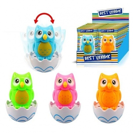 Совенок в ассортименте, высота игрушки 9 см 12 шт в дисплее 1482/200127325
Совенок в ассортименте, высота игрушки 9 см 12 шт в дисплее 1482/200127325