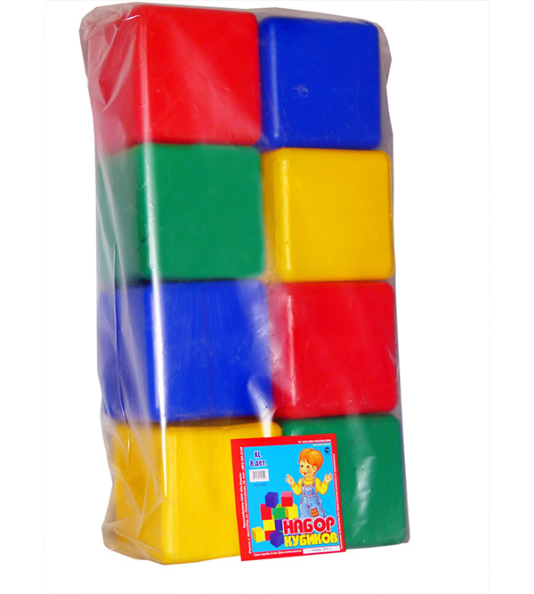 Набор "Кубики" XL 8 кубиков 6005
Набор "Кубики" XL 8 кубиков 6005