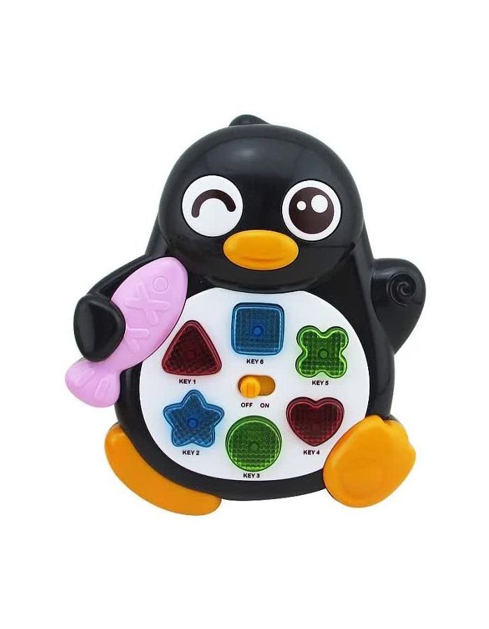 Музыкальные зверята Пингвиненок бат(свет,звук)в коробке 1557/100905441
Музыкальные зверята Пингвиненок бат(свет,звук)в коробке 1557/100905441