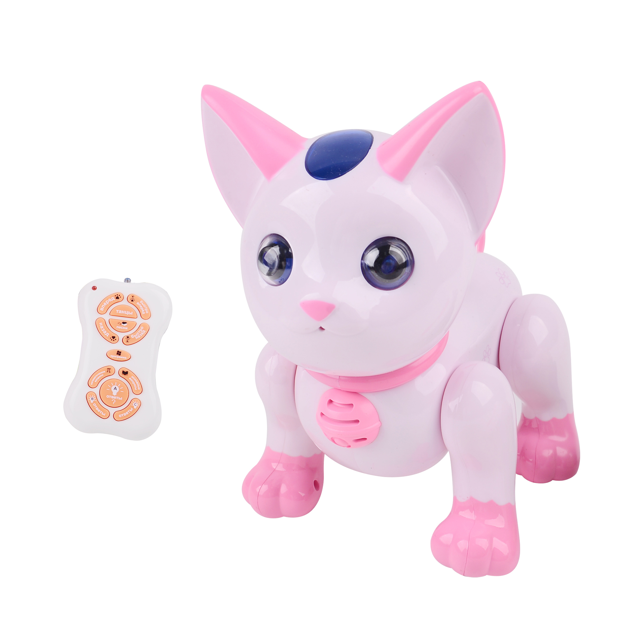 Котенок на Д/У Умный питомец (свет,звук,движение)в коробке 5песен,3танца,движение вперед-назад,машет хвостом,викторина ZYA-A2744-2
Котенок на Д/У Умный питомец (свет,звук,движение)в коробке 5песен,3танца,движение вперед-назад,машет хвостом,викторина ZYA-A2744-2