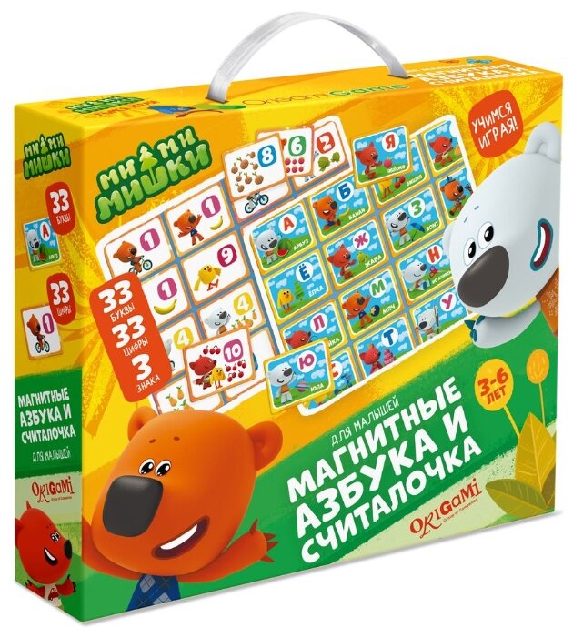 Набор ORIGAMI 3655 МиМиМишки.Азбука+Считалочка, магнитный
Набор ORIGAMI 3655 МиМиМишки.Азбука+Считалочка, магнитный
